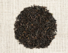 Ceylon Idulgashena musta tee. Lähikuva lehdistä. Luomu