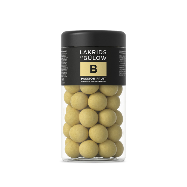 Lakrids by Bülow B Passion Fruit passionhedelmä lakritsi suklaa