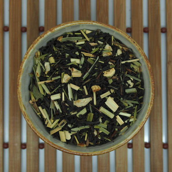 Inkivääri-Sitruuna (Luomu) - Maustettu musta tee-50 g