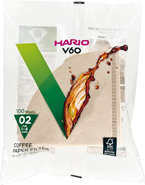 Hario V60 suodatinpaperi koko 02