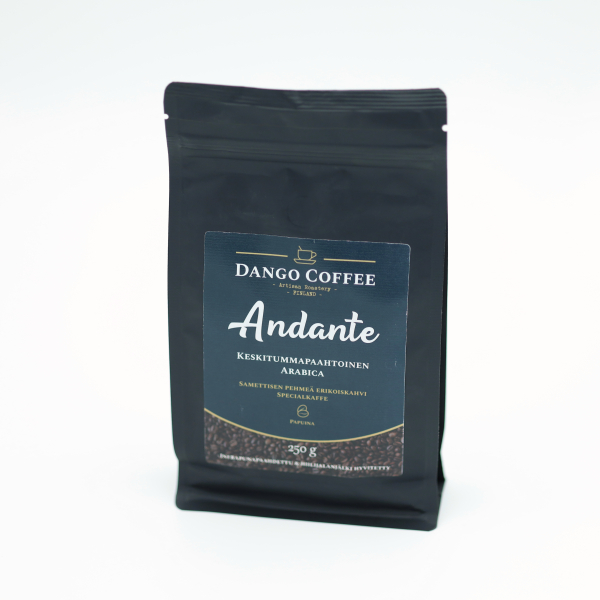 Dango Coffee Andante - infrapunapaahdettu artesaanikahvi (250 g)