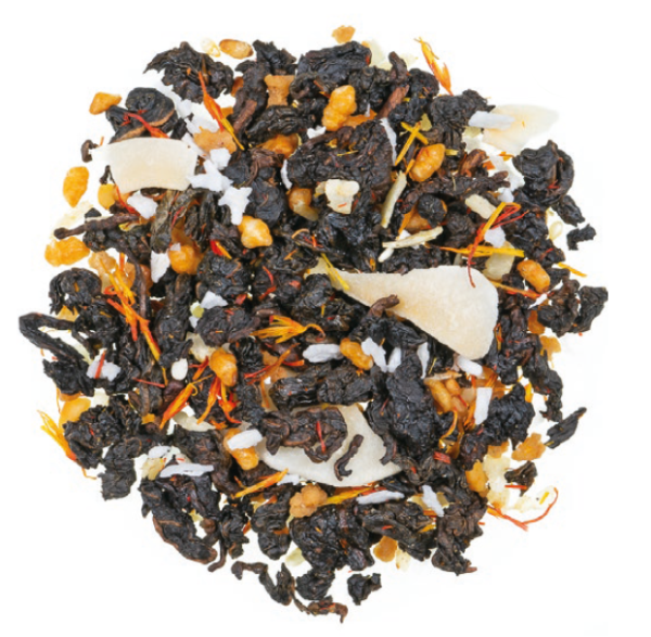 Roasted sesame oolong seesami pähkinä oolong-tee