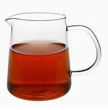 Lasinen chahai/teemeri - suora