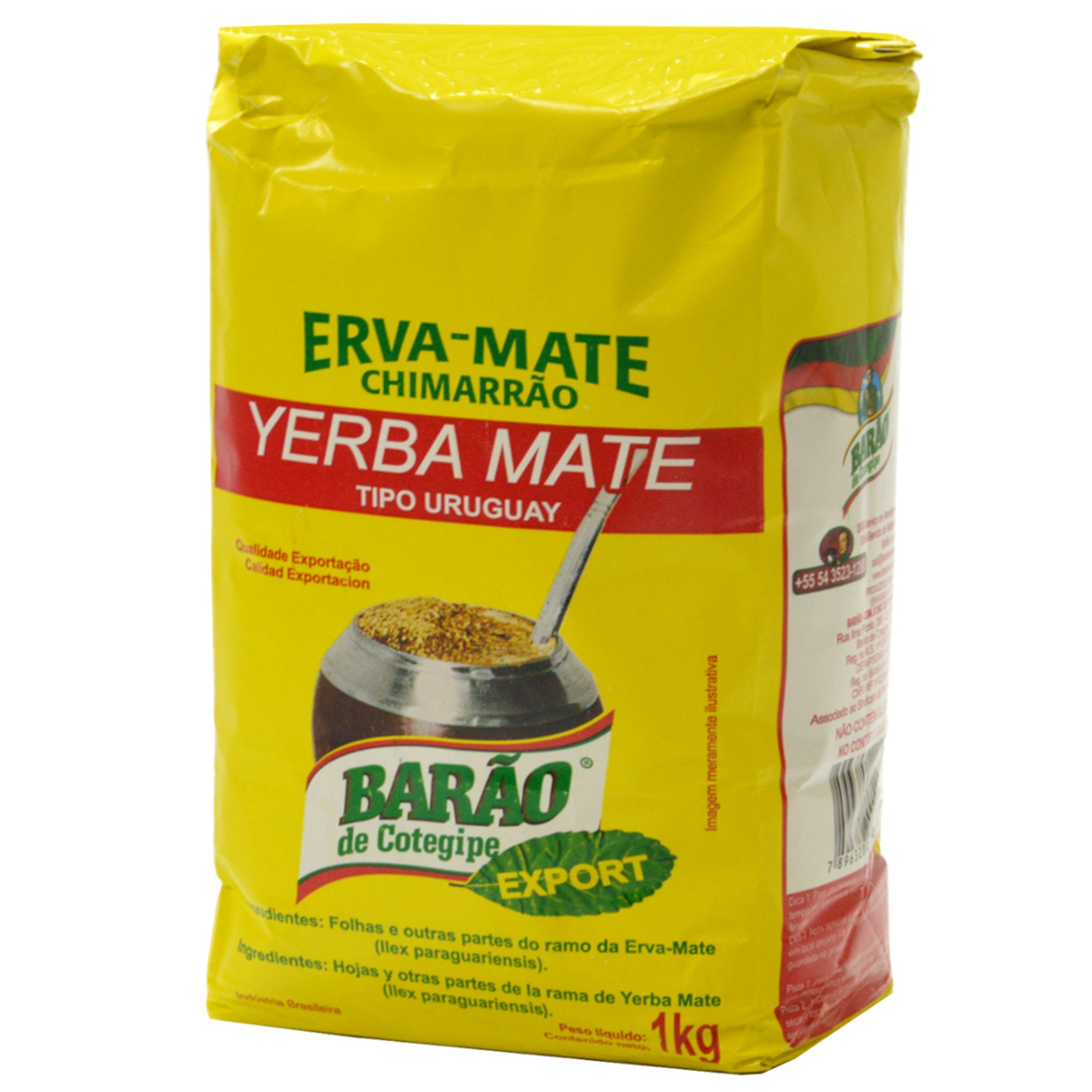 Yerba Mate - Barao Uruguay Export 1 kg