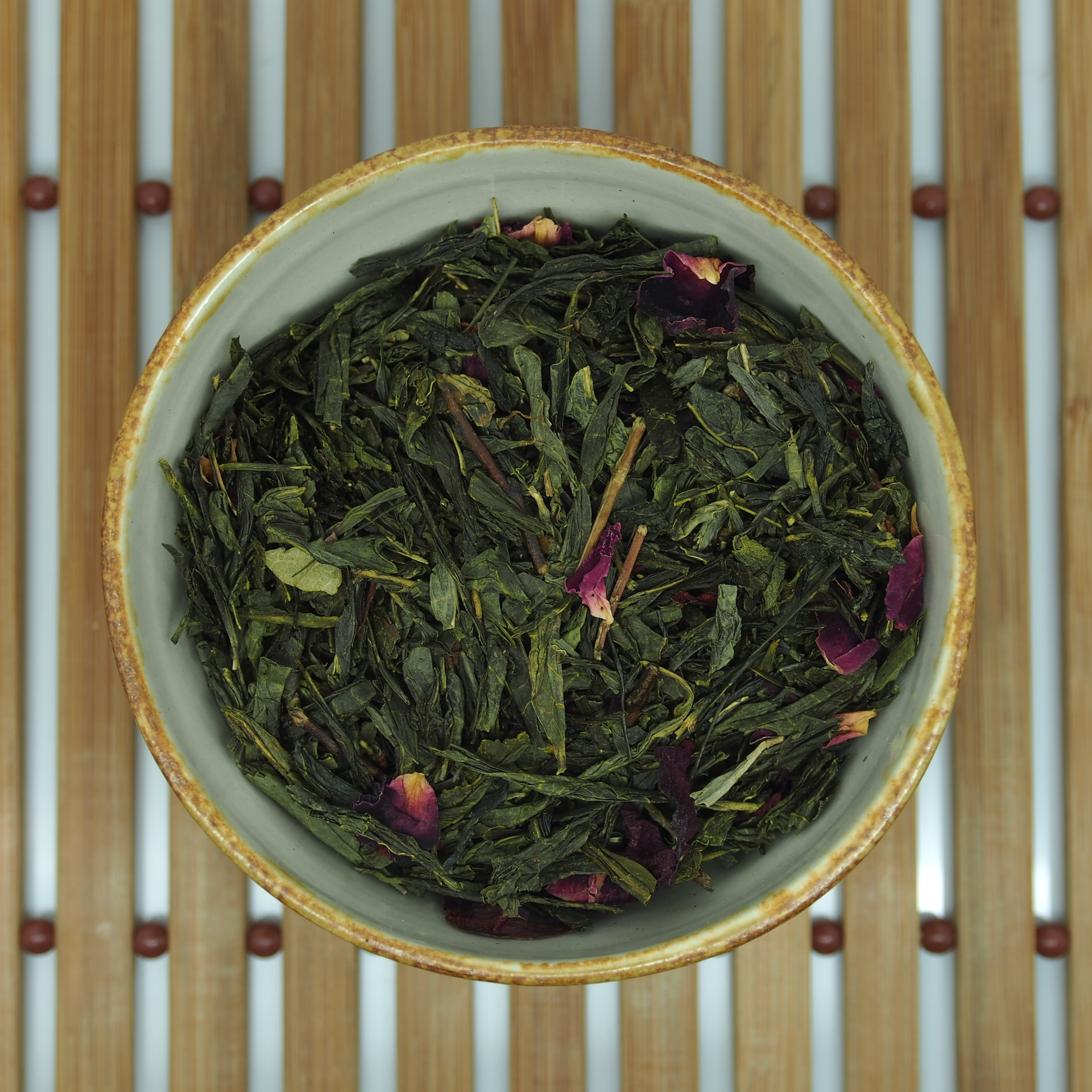 Sencha Cherry Rose - Maustettu tee